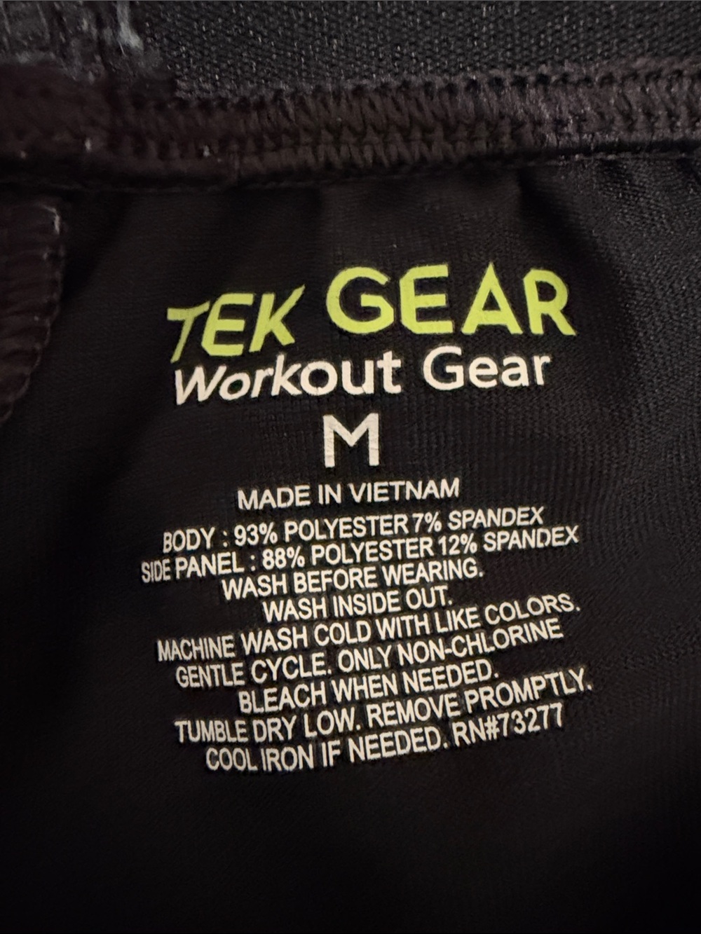🫶🏼3 for $12!!🫶🏼tek gear Black Women's Athletic Drawstring Shorts - Picture 3 of 6